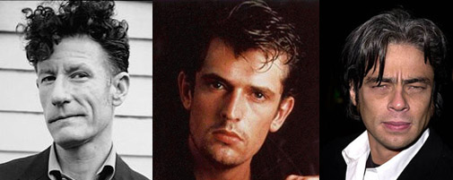 Image: Lyle Lovett, Rupert Everett, Benicio Del Toro Image: Lyle Lovett, Rupert Everett, Benicio Del Toro