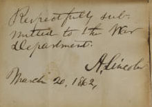Image: Abe Lincoln Signature